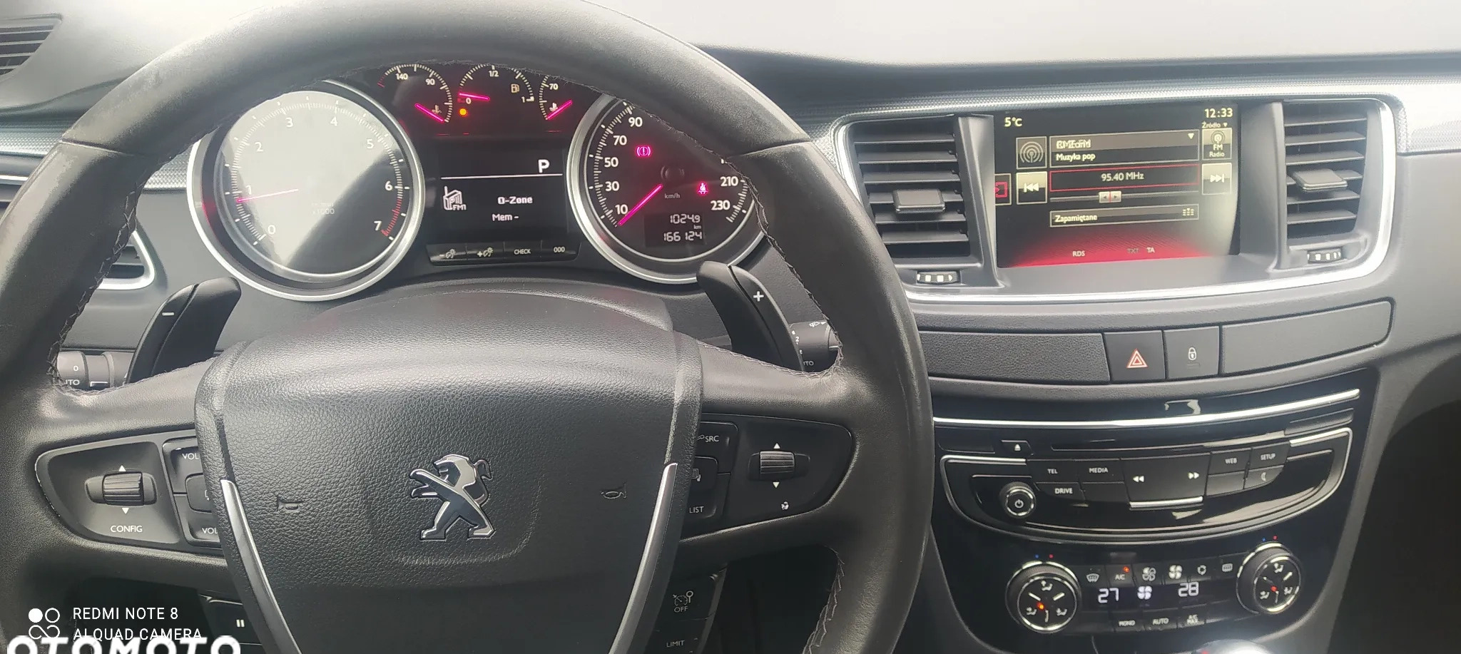 Peugeot 508 cena 42900 przebieg: 166100, rok produkcji 2015 z Rakoniewice małe 407